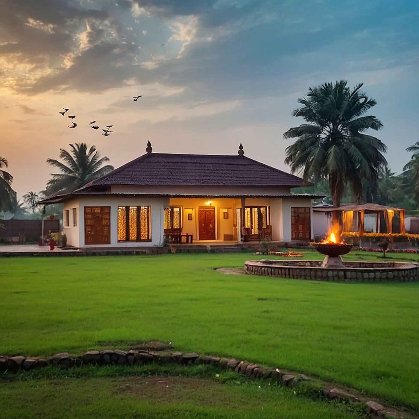 Countryside Farmhouse with Spacious Outdoor Living