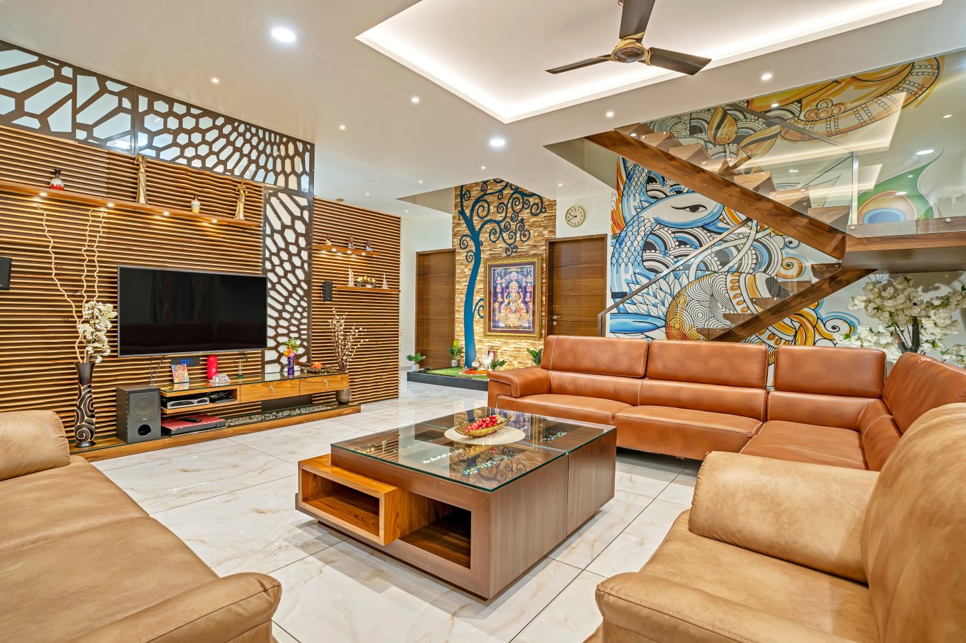 Luxury Indian Living Room Interiors for a Grand Look